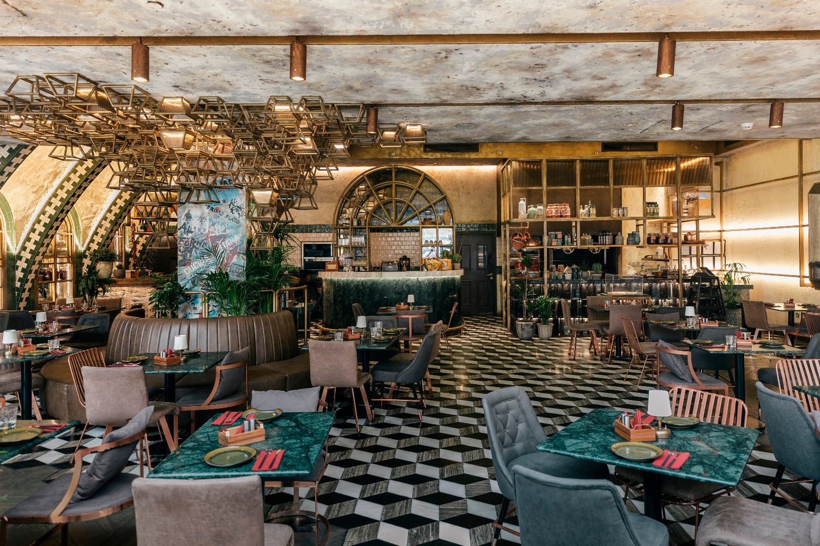 科威特Trapani轻复古餐厅-2