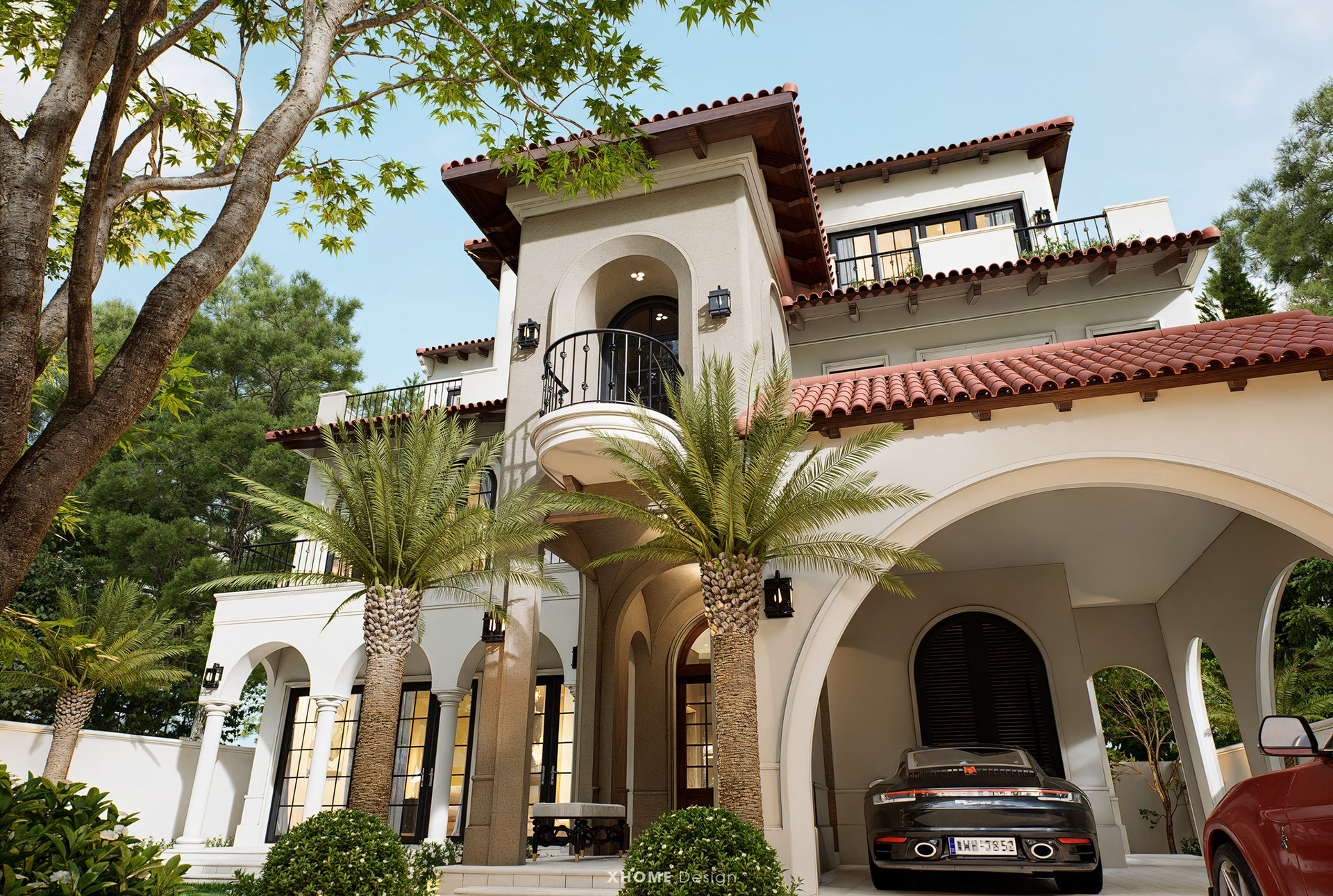 欧式别墅建筑丨XHOME Sài Gòn(属XHOME Group)-2
