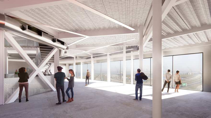 荷兰鹿特丹港游客中心,MVRDV 打造的红楼梯立体建筑-27