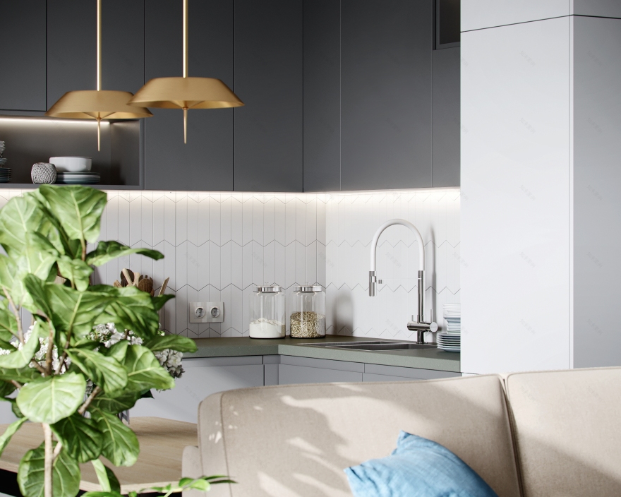 NOVOOSTROVSKY公寓丨俄罗斯克拉斯诺亚尔斯克丨Design Studio "ЭТА"-7