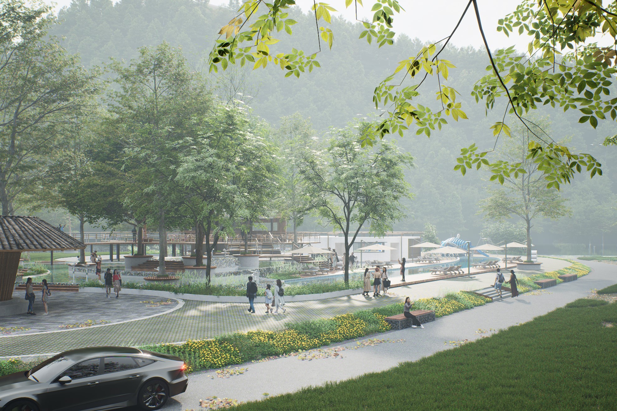 丹霞灵溪景区中心岛升级改造丨中国韶关-12