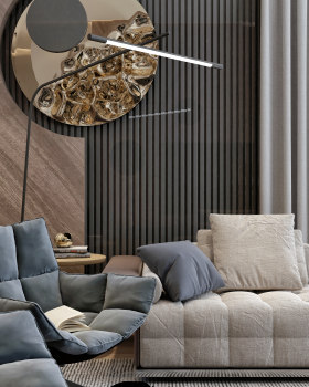 KW | LIVING AND KITCHENETTE