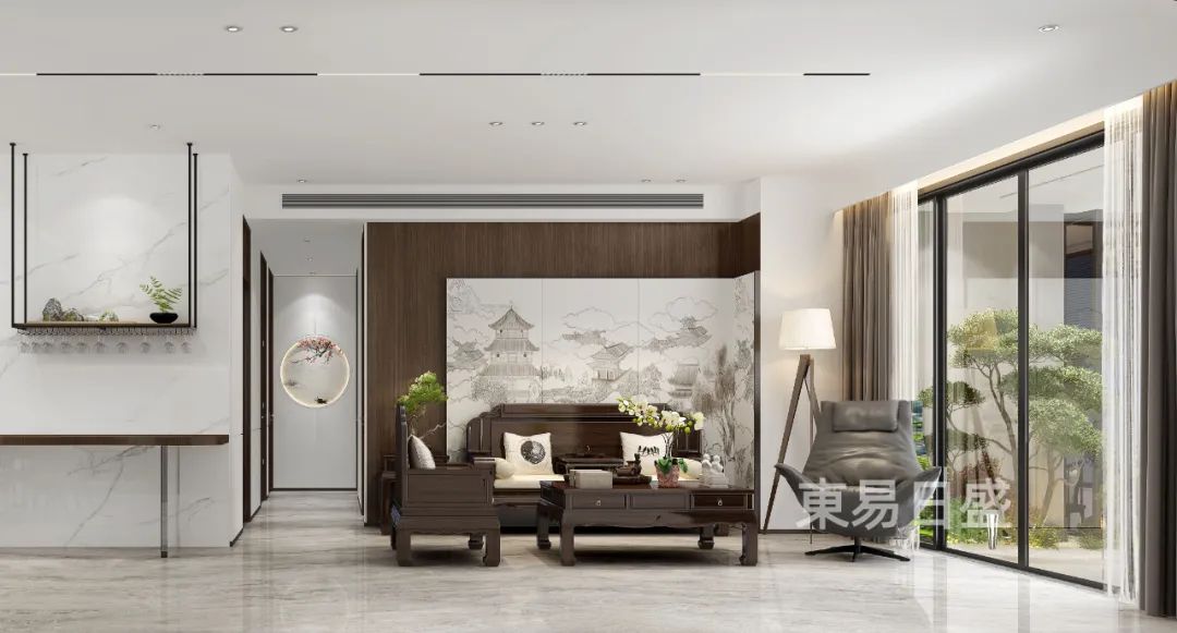 新中式风装修，别说爸妈了，90后的我也无法拒绝！-9