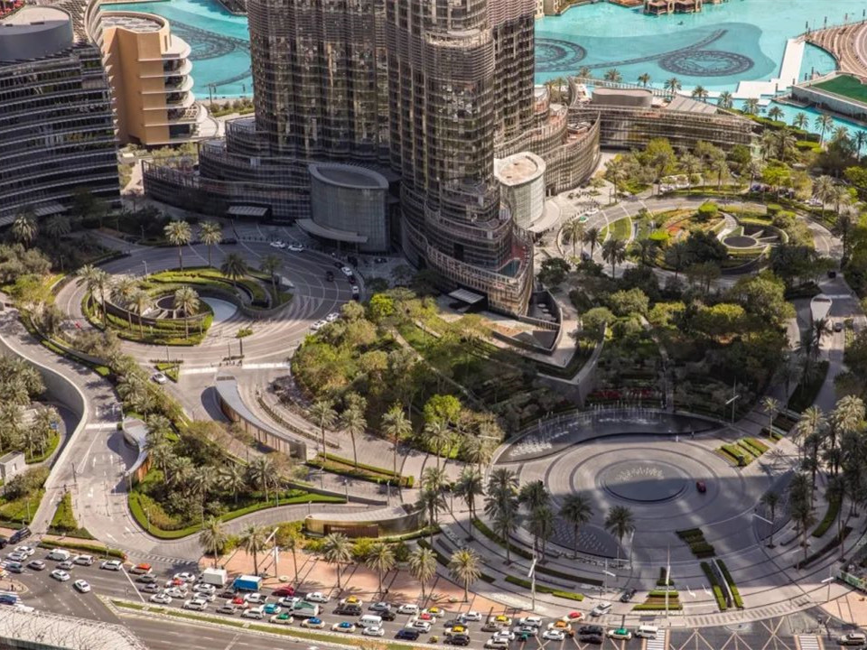 迪拜 Burj Khalifa 公园丨阿联酋迪拜-2