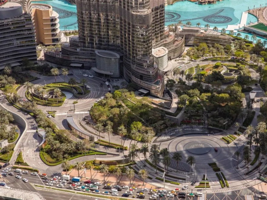 迪拜 Burj Khalifa 公园丨阿联酋迪拜-2