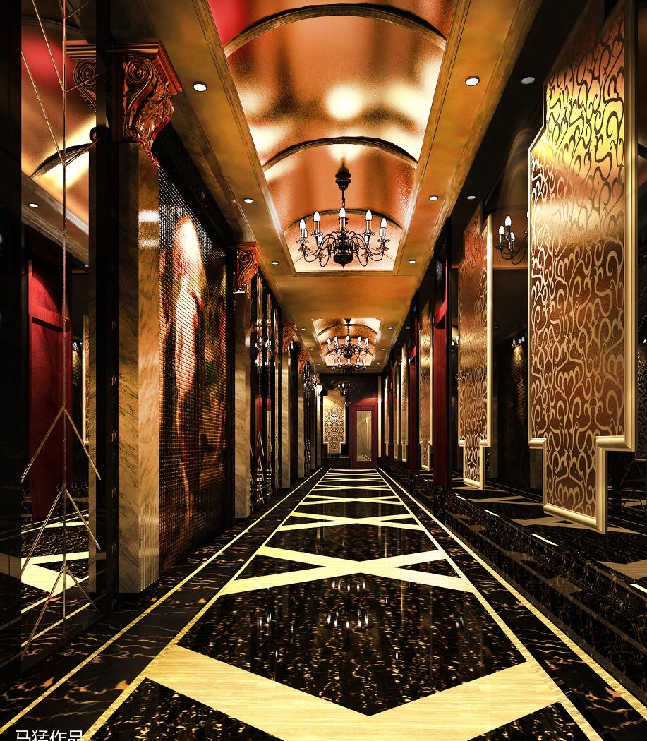 
周口刘先生夜总会 方案采纳 施工进行中 -2