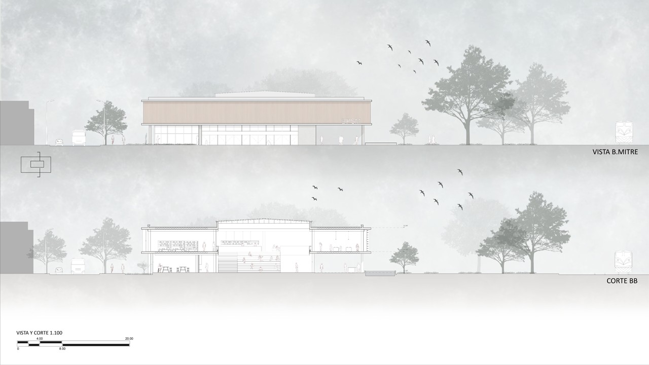 图书馆 Biblioteca Parque San Martin - Jury A3 2025-18