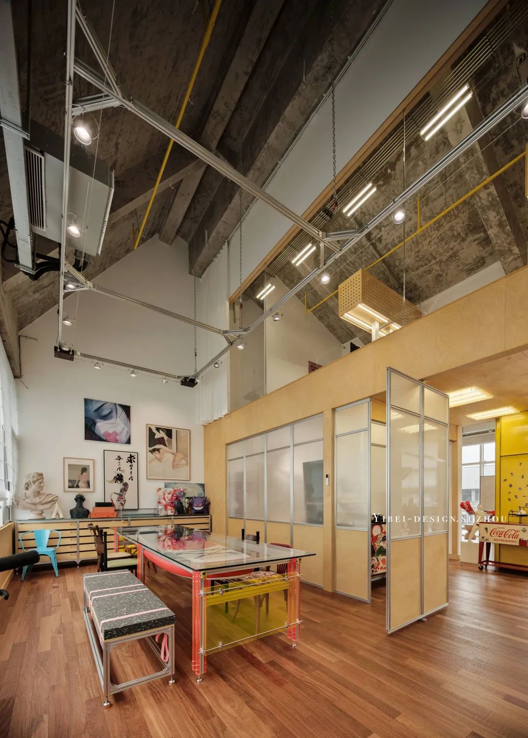包豪斯下的办公室造梦丨YIBEI DESIGN SUZHOU-26