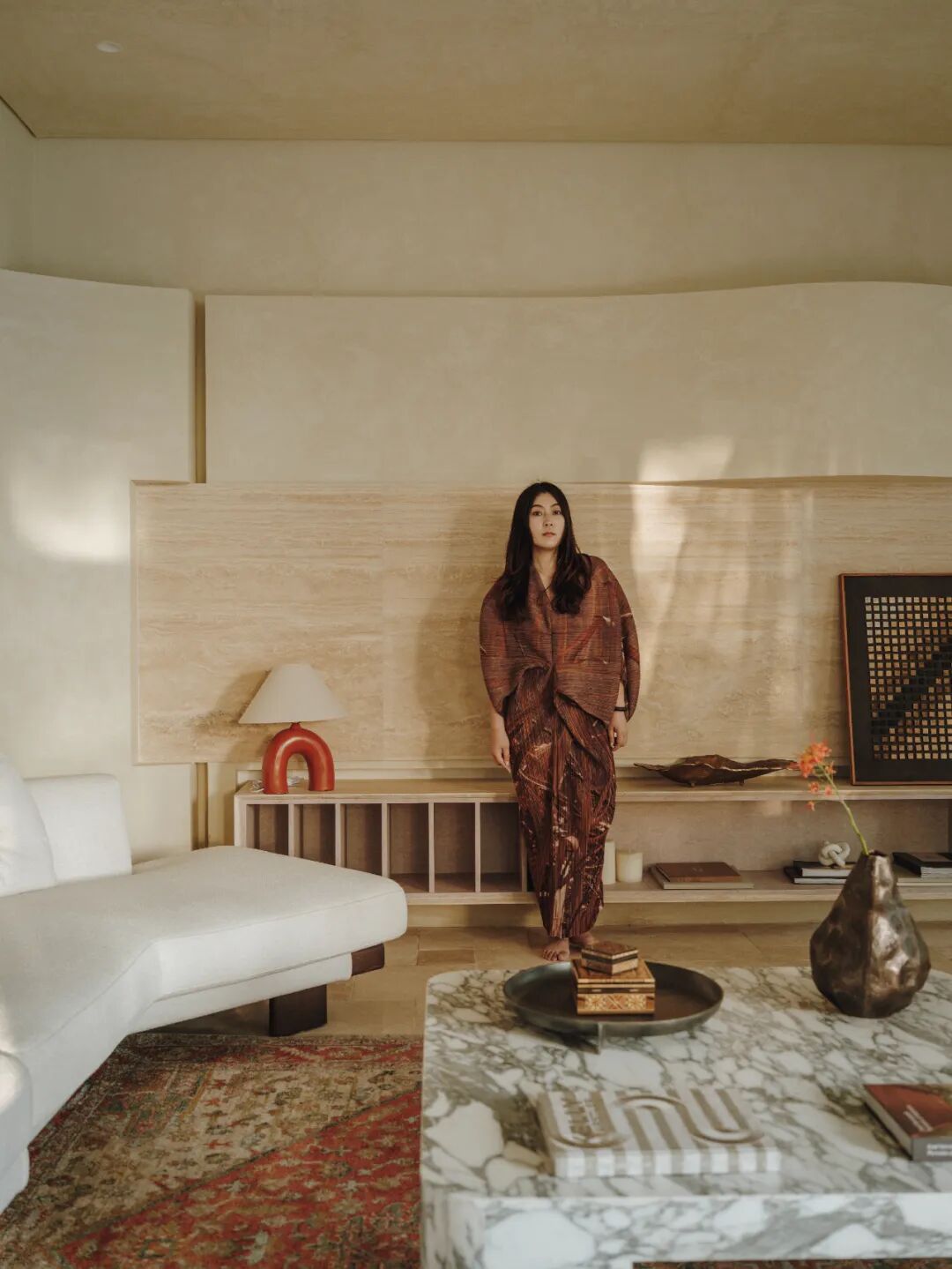 阿联酋迪拜650㎡滨海别墅丨楼房花朵设计-47