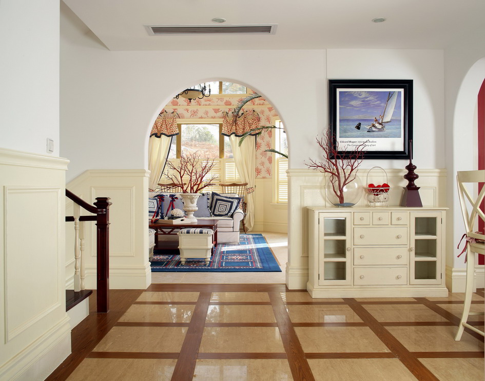 美式乡村风格的别墅样板房    罗马假日-15