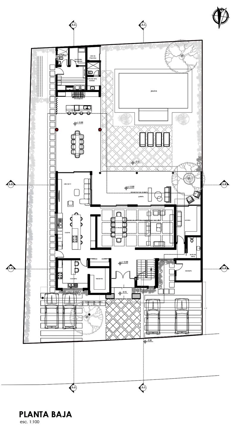 森内斯宅邸丨BoliviaSanta Cruz丨Chain Studio Arquitectos-15