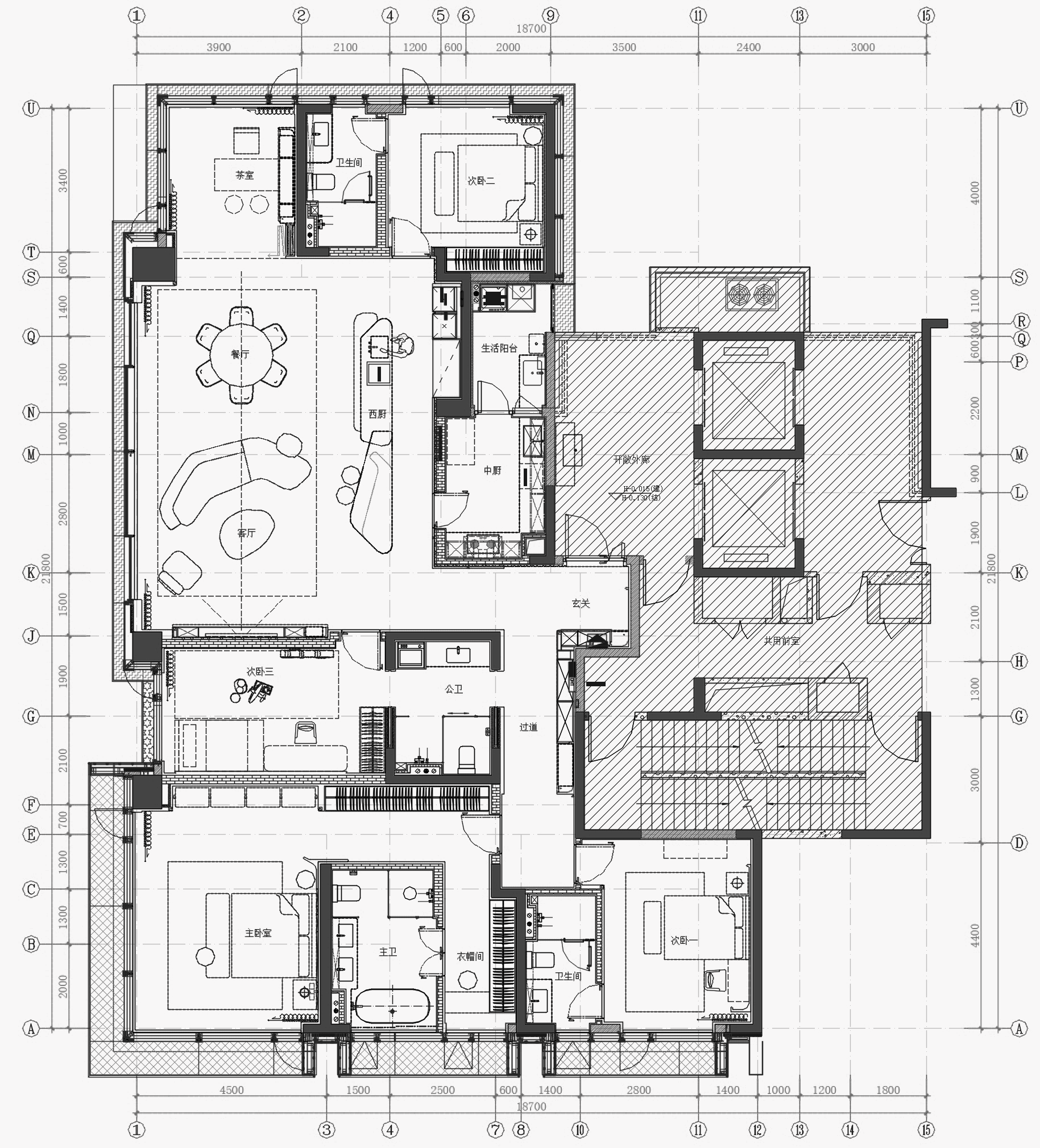 成都麓湖生态城黑石岛垂直五连墅丨中国成都丨ARCHER（建筑设计）,继景设计（室内设计）-12