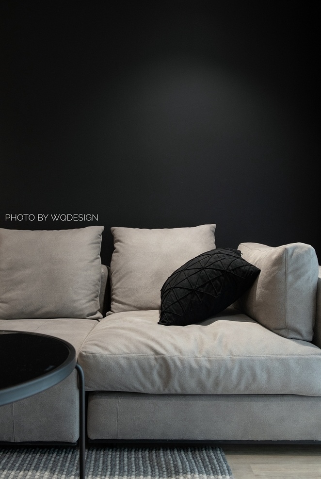 杭州江南国际城 105㎡原木极简空间设计-13