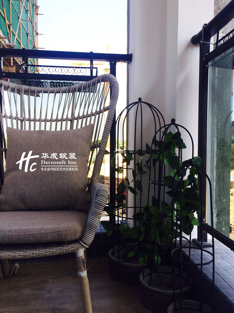 【华成美域设计】禧悦湾样板间F1-42㎡ 北海假日-16