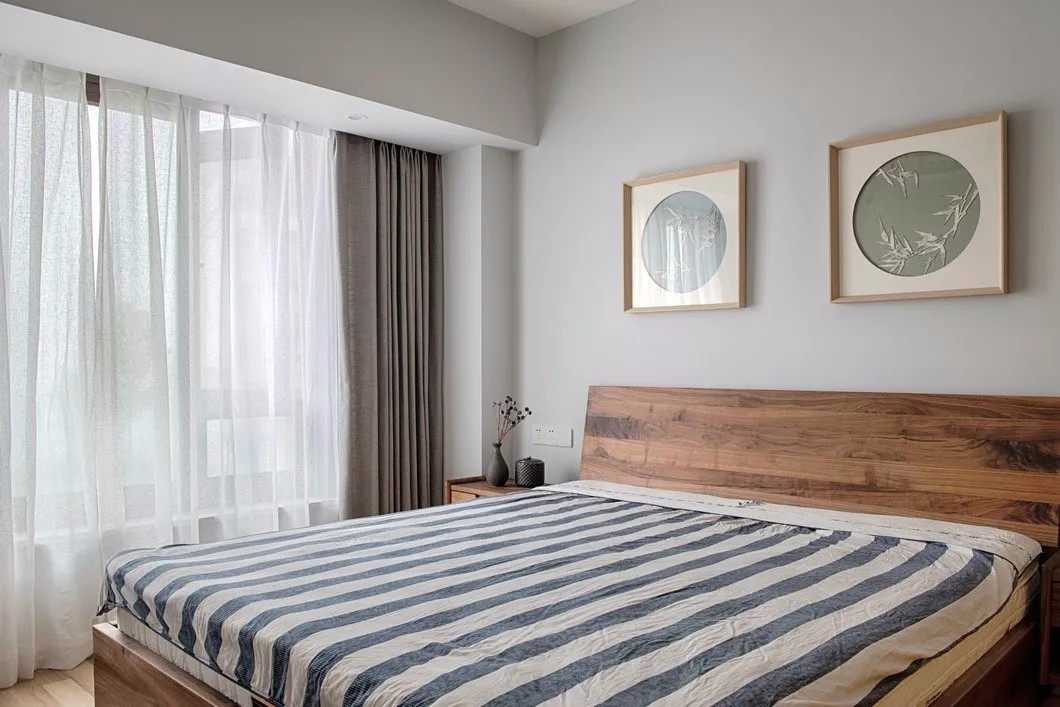 龙湖紫云台——108㎡原木风现代日式住宅  大可筑作设计-43