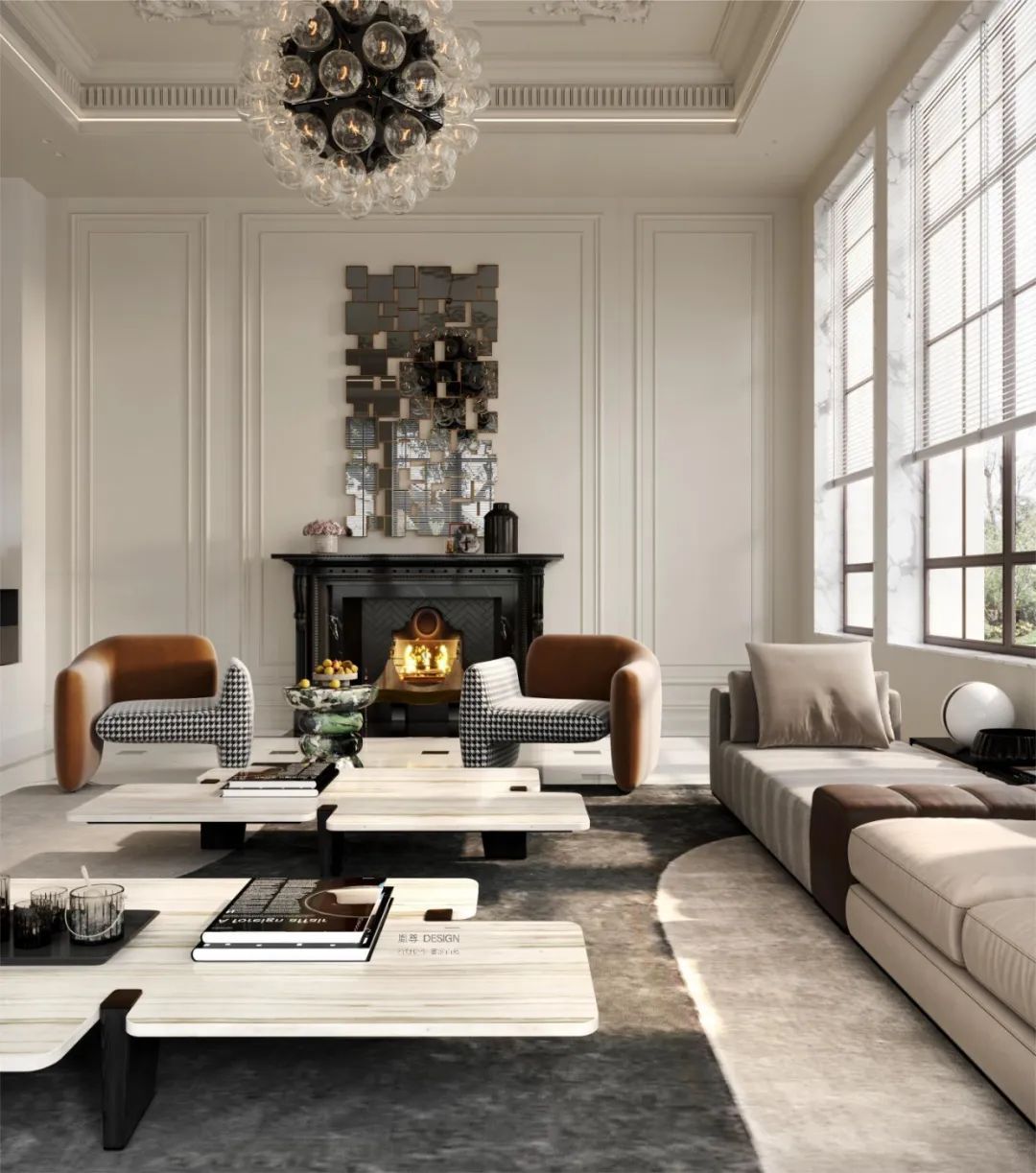 牧马山蔚蓝·卡地亚丨上海胤尊原创空间设计-43