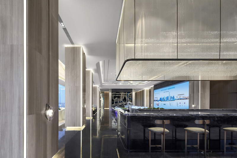 肇庆世茂滨江壹号样板间设计 | 空谷茗悠,知味赏韵-65