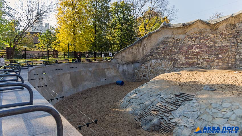 莫斯科动物园鬣狗围栏电网安装项目丨俄罗斯莫斯科-10