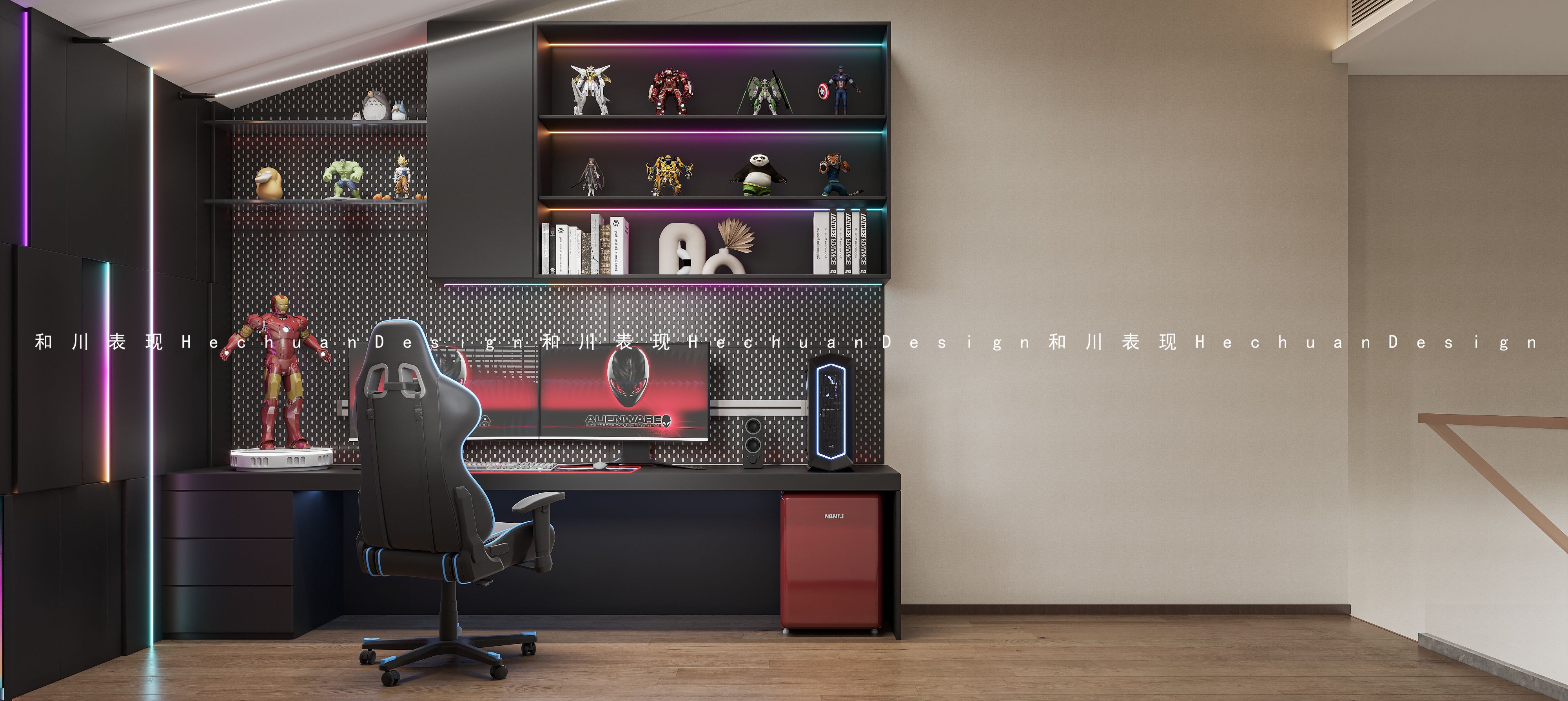 和川高端表现 | 新中式别墅-9