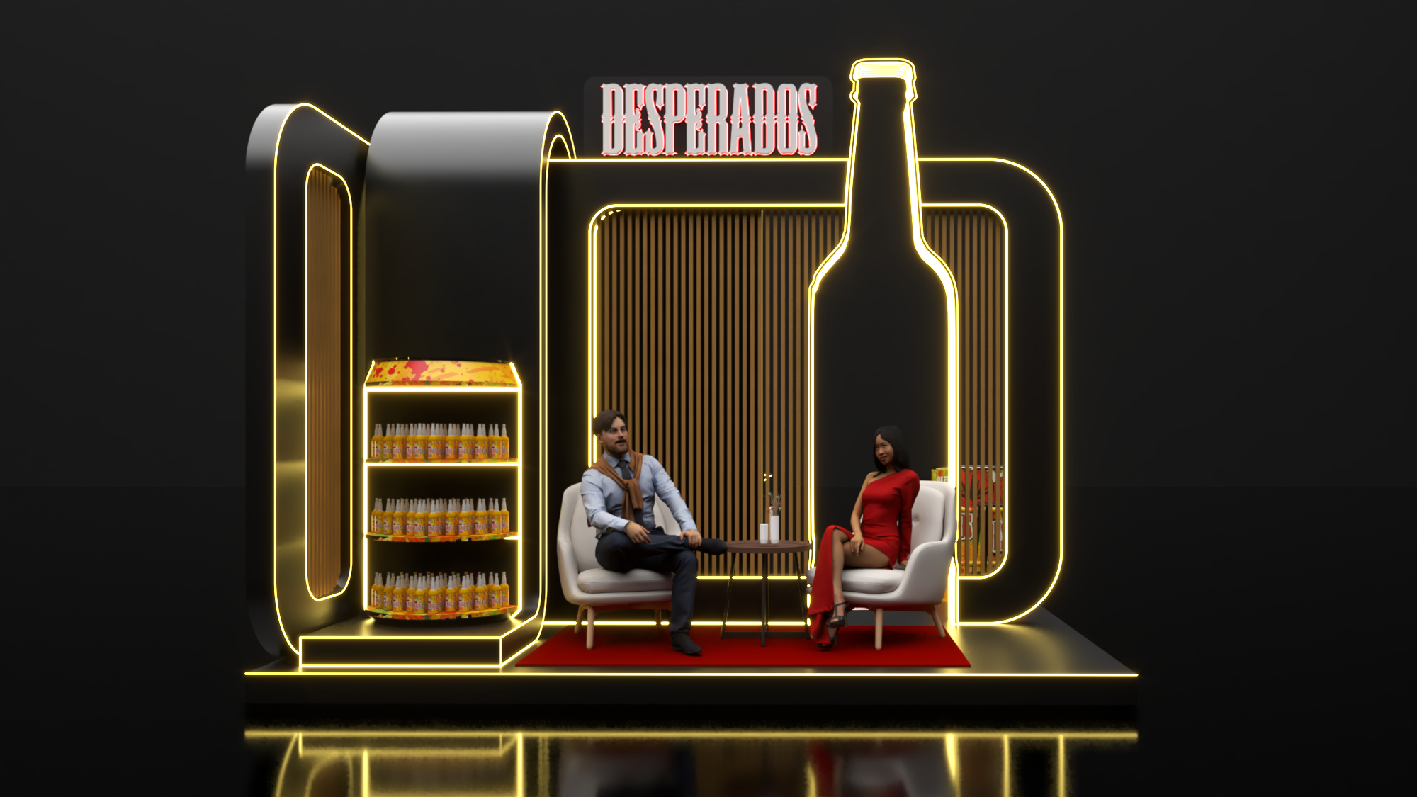 DESPERADOS Pop-Up Experience Booth-2