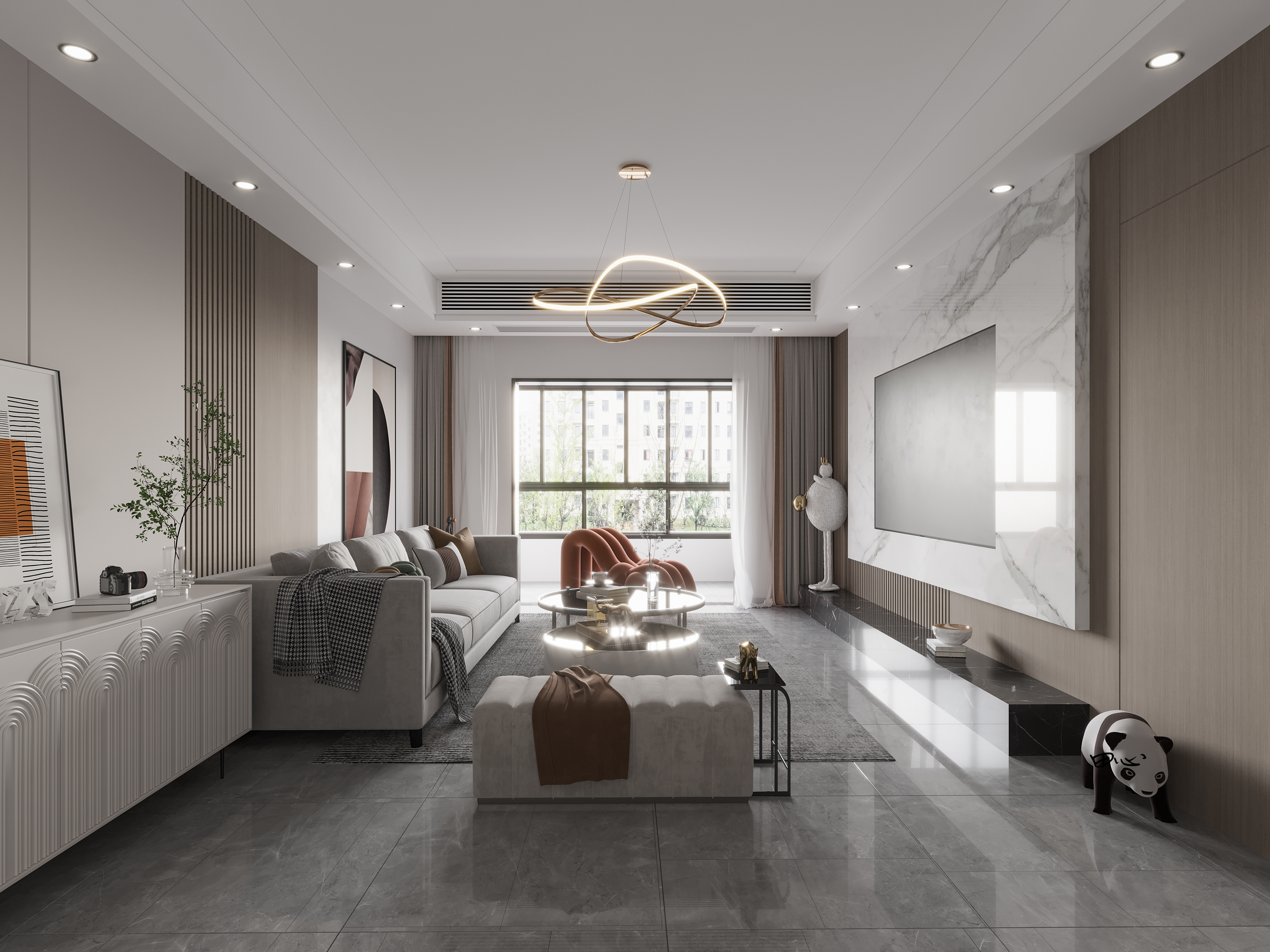 自然意境下的现代平层设计-15