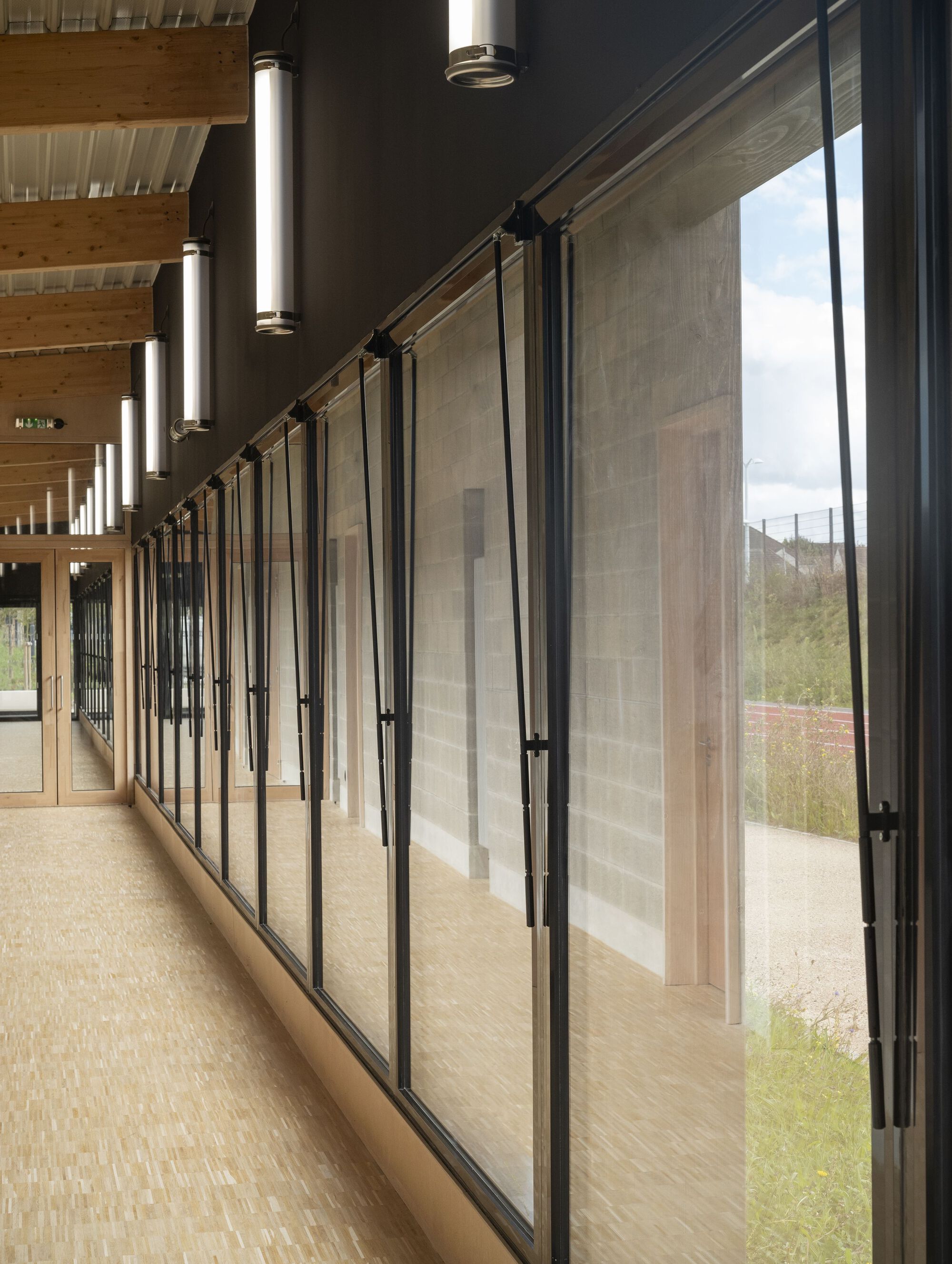 Gymnase Marie Marvingt au Plessis-Bouchard / Ateliers O-S architectes-28
