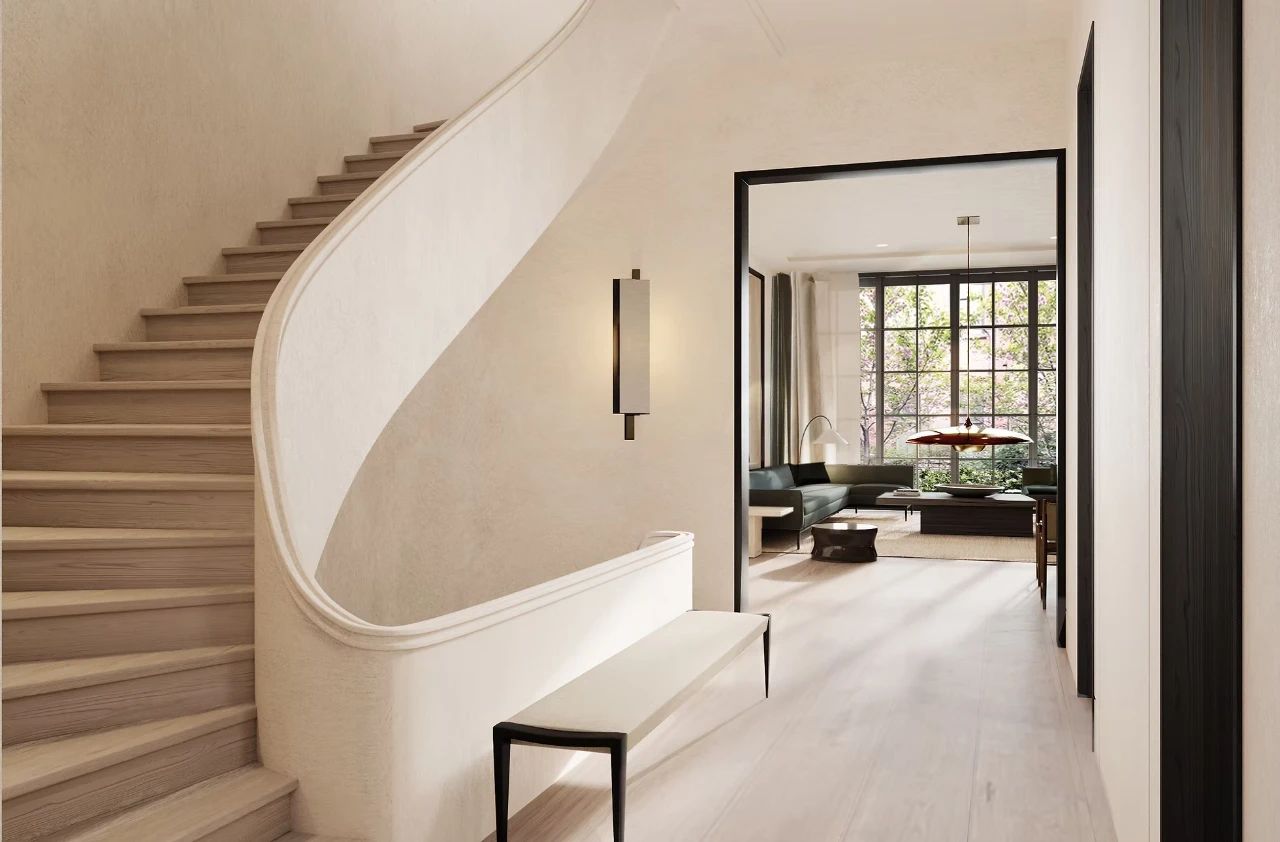 纽约Tribeca区双层挑高LOFT改造项目丨美国纽约丨Helena Clunies  Ross Design工作室-68