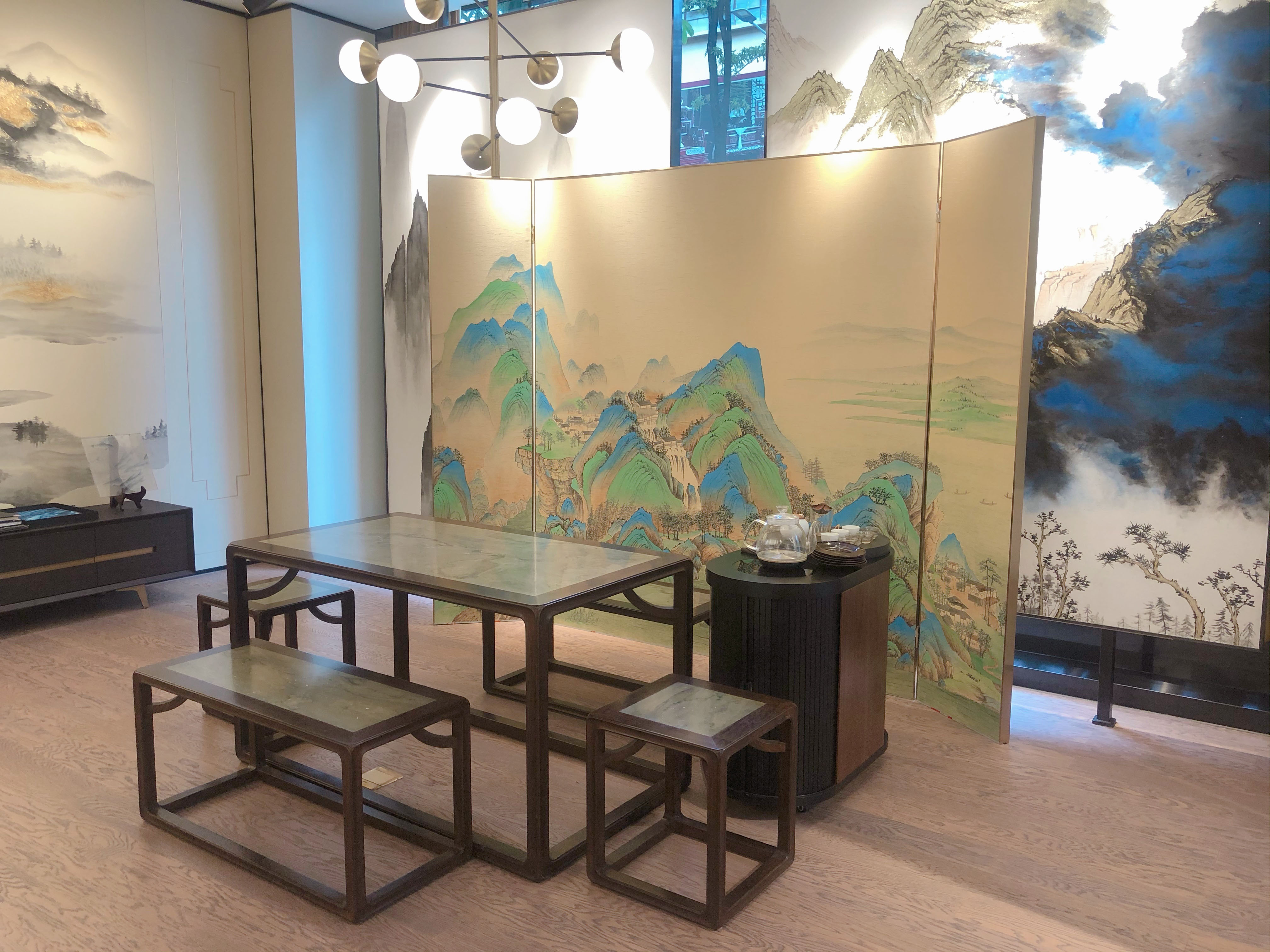 星绘画业-艺术屏风-4