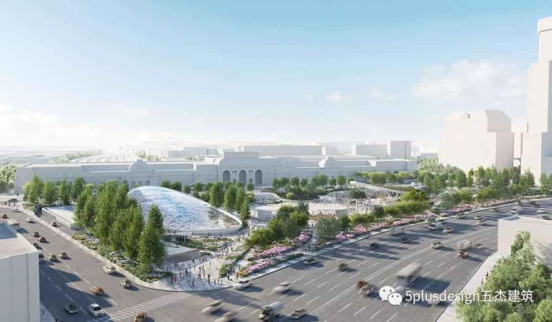 莫斯科佩夫利特斯卡亚广场 | 公园一体式购物中心设计-43