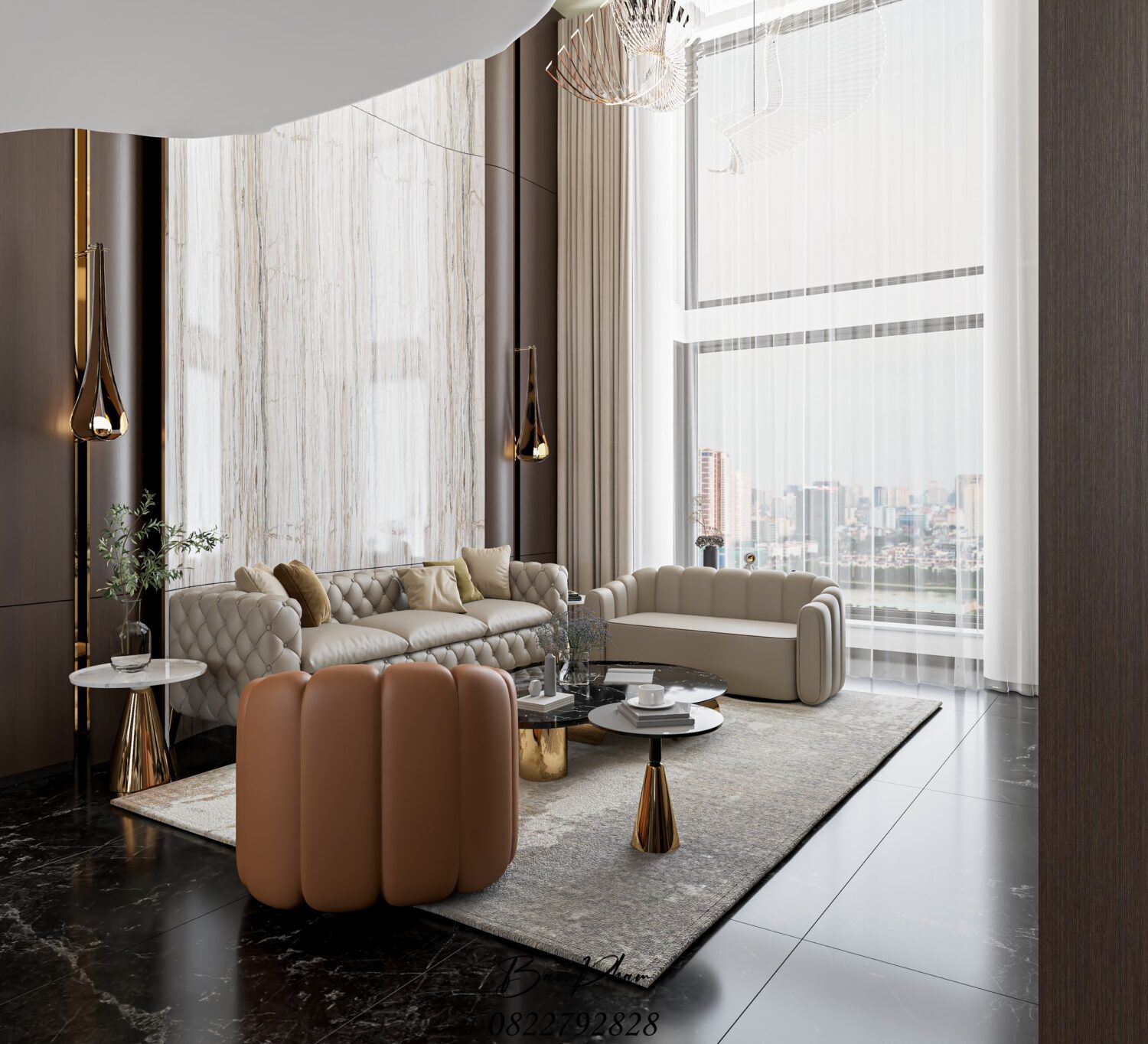 13819. Free Sketchup Apartment Interior Model Download-7