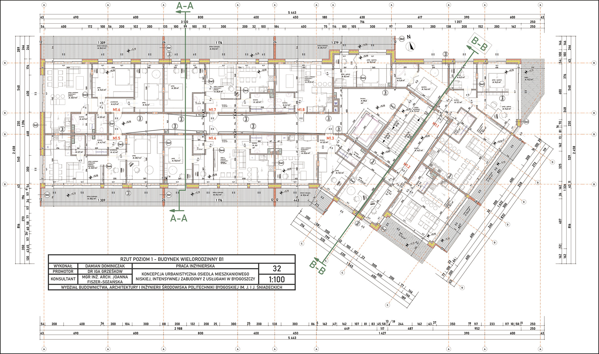 高密度和低层多功能木结构住宅区丨波兰比得哥什丨Damian Dominiczak-298
