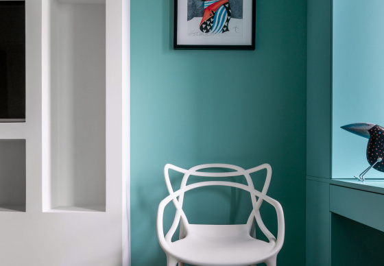 公寓室内设计“受蒙德里安启发”-165