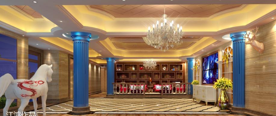 简约风格会所设计 融入自然元素-2