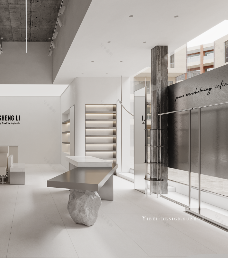 融合黑白美学的先锋买手店设计丨中国苏州丨YIBEI DESIGN-24