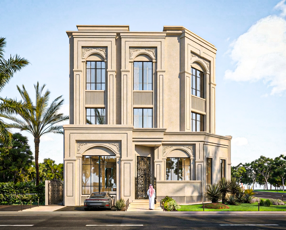 CLASSIC VILLA IN KUWAIT（科威特经典别墅）丨Ahmed Mamdouh-10
