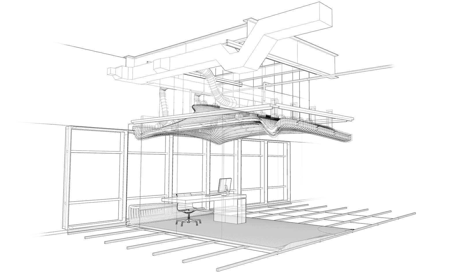 一个主要办公室翻新丨美国丨dECOi Architects-114
