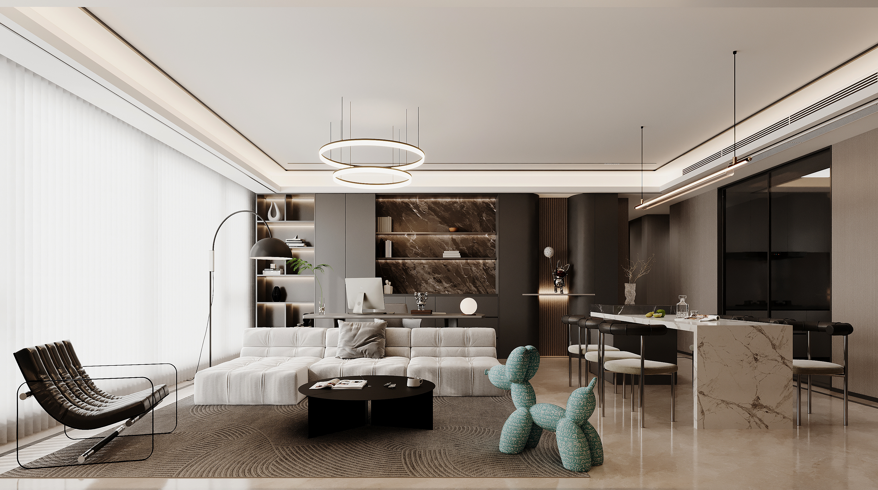 现代轻奢渲染-0