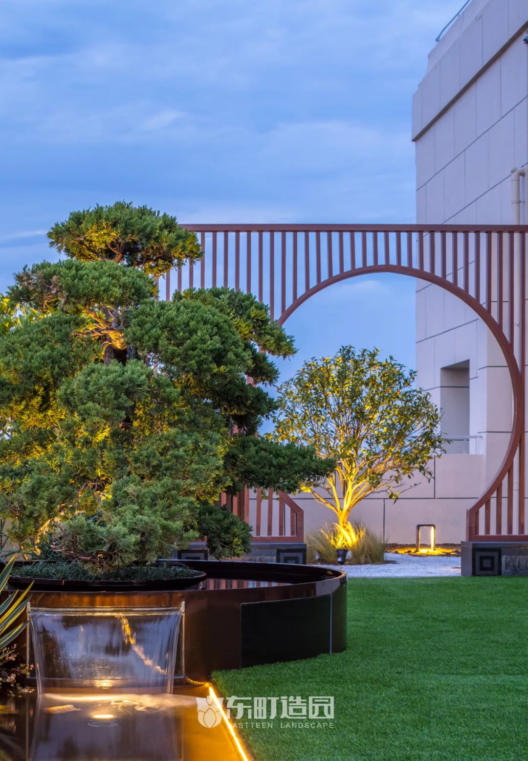 新中式花园设计，传统文化与现代生活的完美融合-53