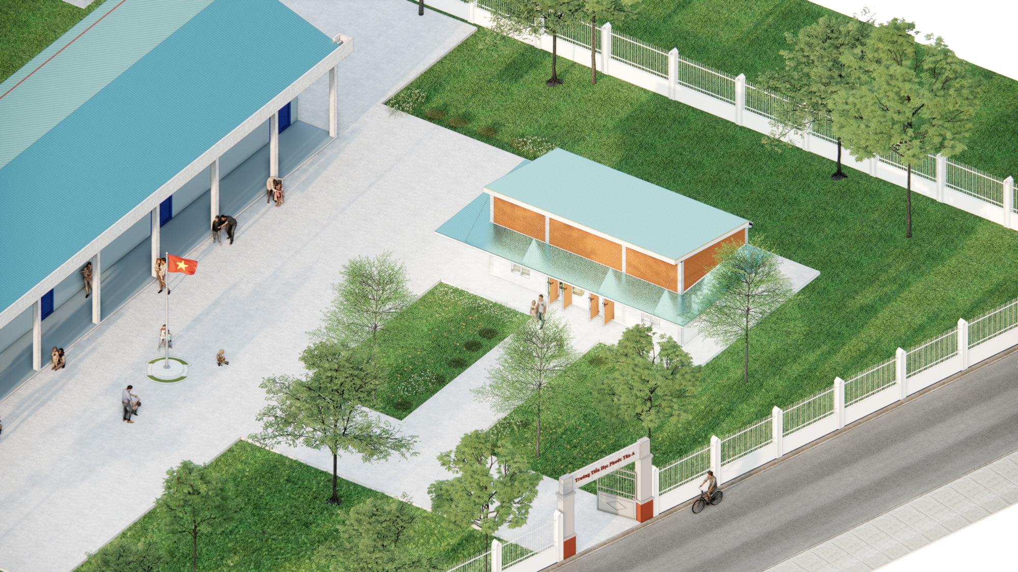 “Mật Ngọt” – 山区儿童图书馆丨胡志明市工业大学学生团队-17