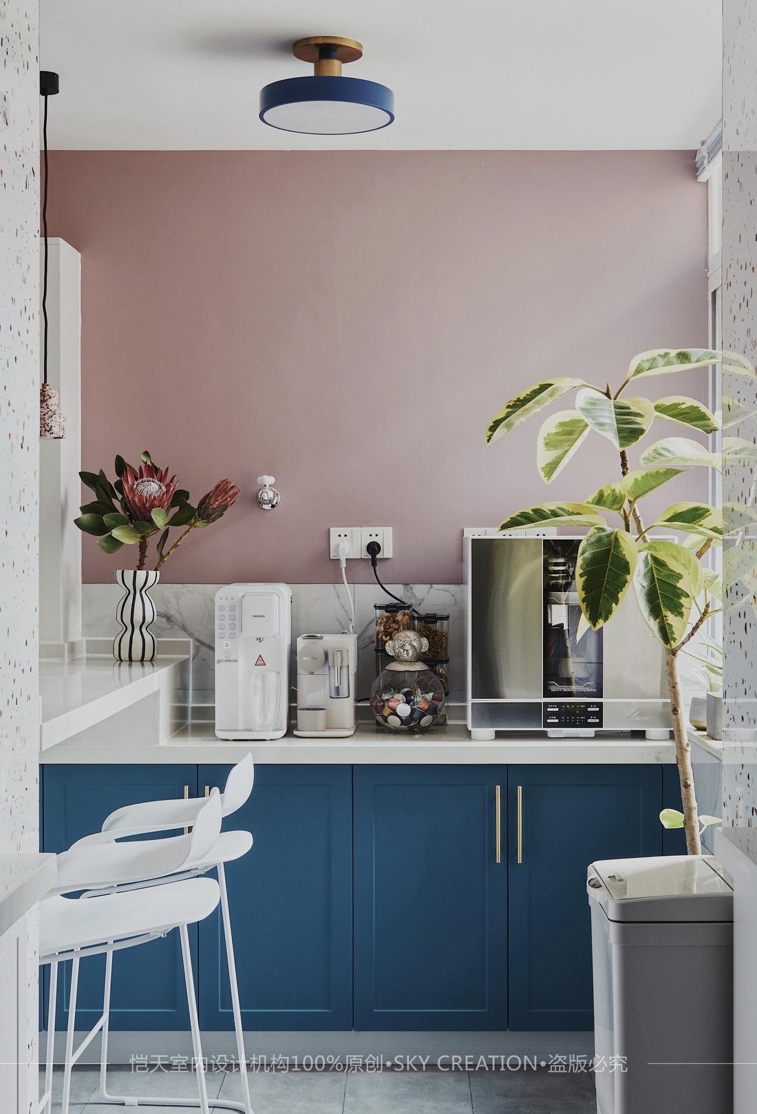 独居女孩的蓝色谧境 · 舒适公寓设计-29