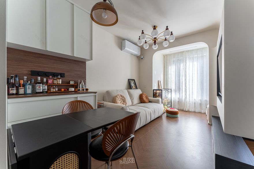 36㎡中古混搭小家装修丨久栖设计-8