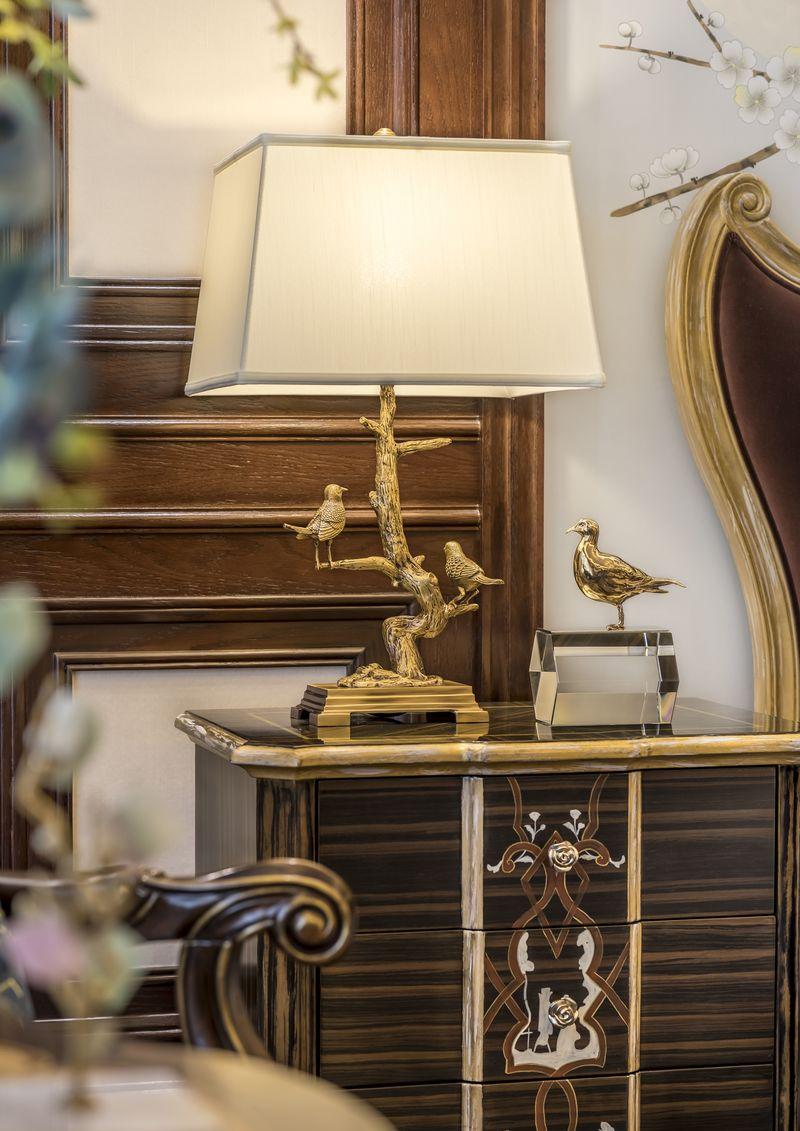 大连恒一集团南山首府500㎡美式风格样板间设计-28