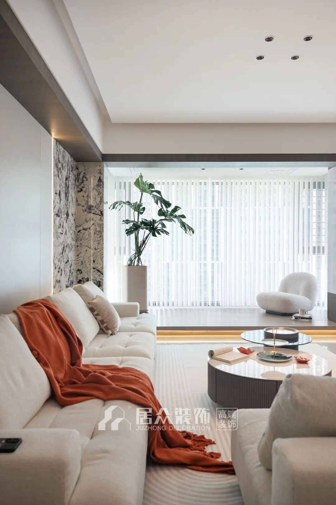 【居众实景作品】宝能城花园150㎡现代意式风：简约之处尽显优雅格调-39