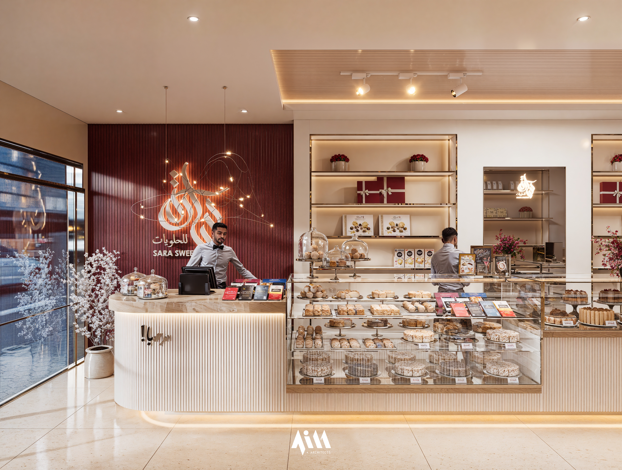 Sara Sweets零售店铺丨沙特阿拉伯丨AIM  Plus Architects-9