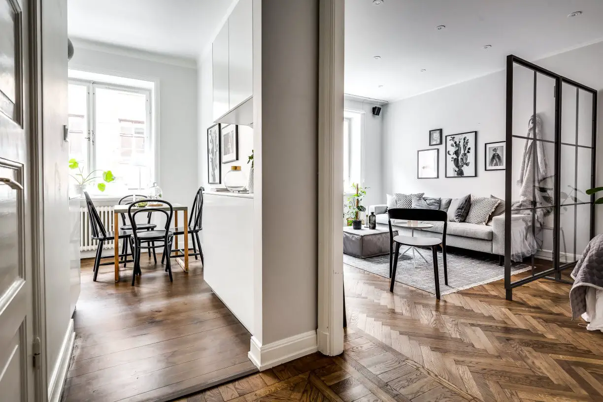 灵动玻璃隔墙 | 赋予 Scandinave 空间工业魅力-9