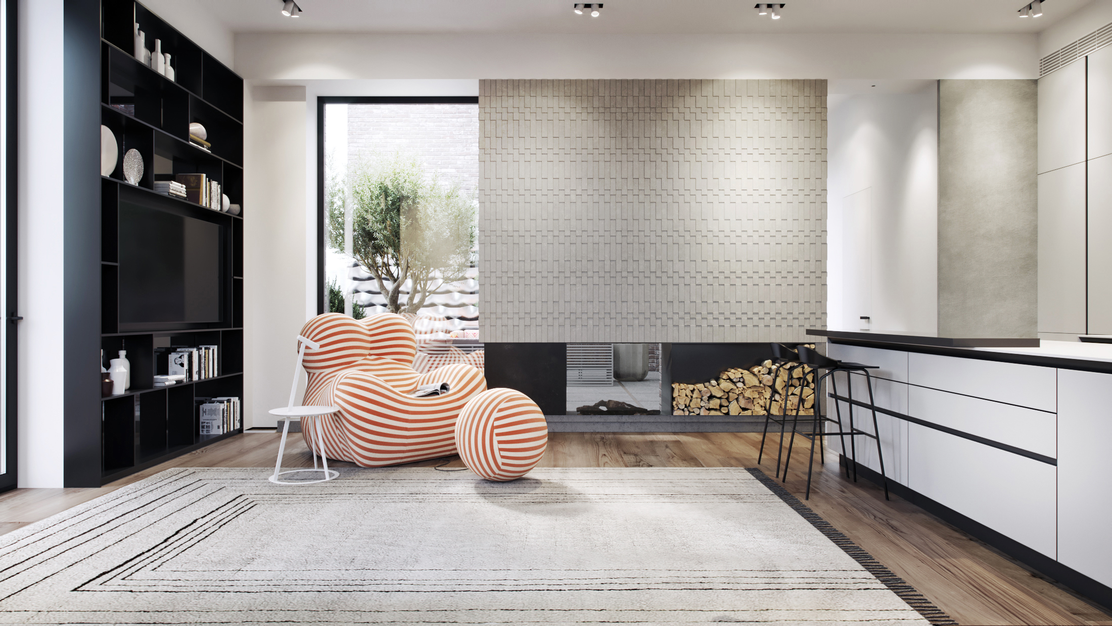 乌克兰 RC 阁楼 2 号现代时尚设计-5