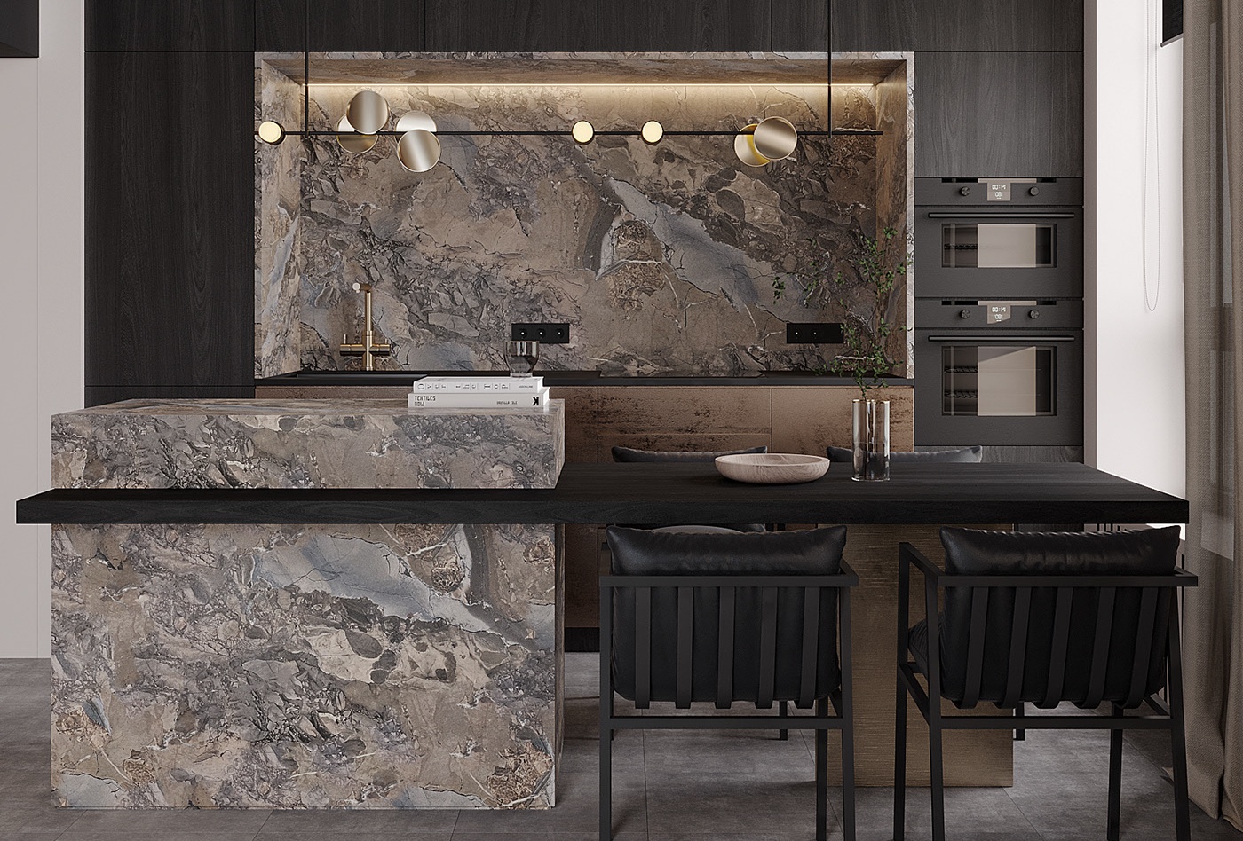 102平 复式住宅设计 细节丰富！-14