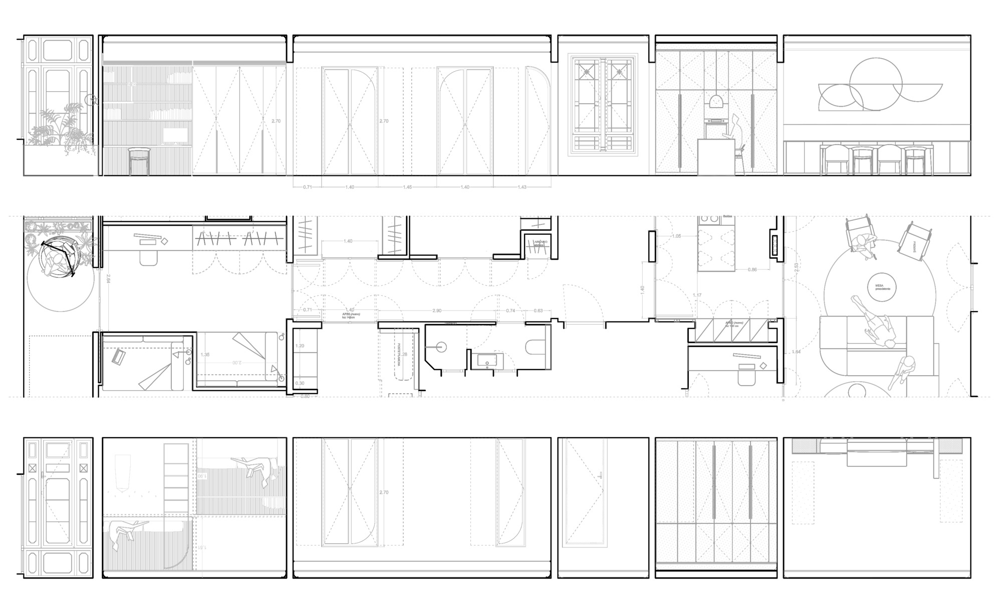 布鲁斯公寓丨西班牙巴塞罗那丨Cometa Architects-22