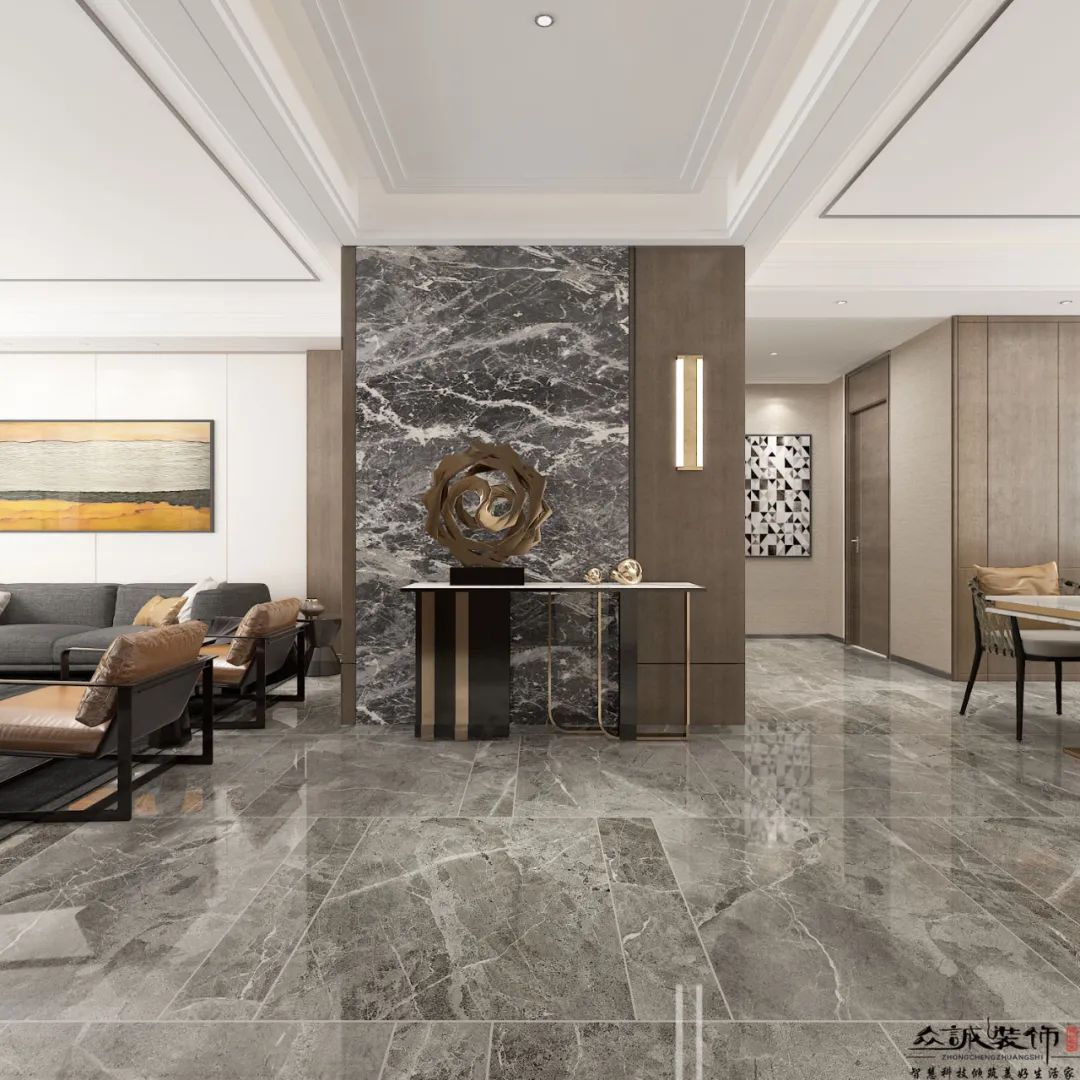 现代简约之居丨中国包头丨众诚装饰-6