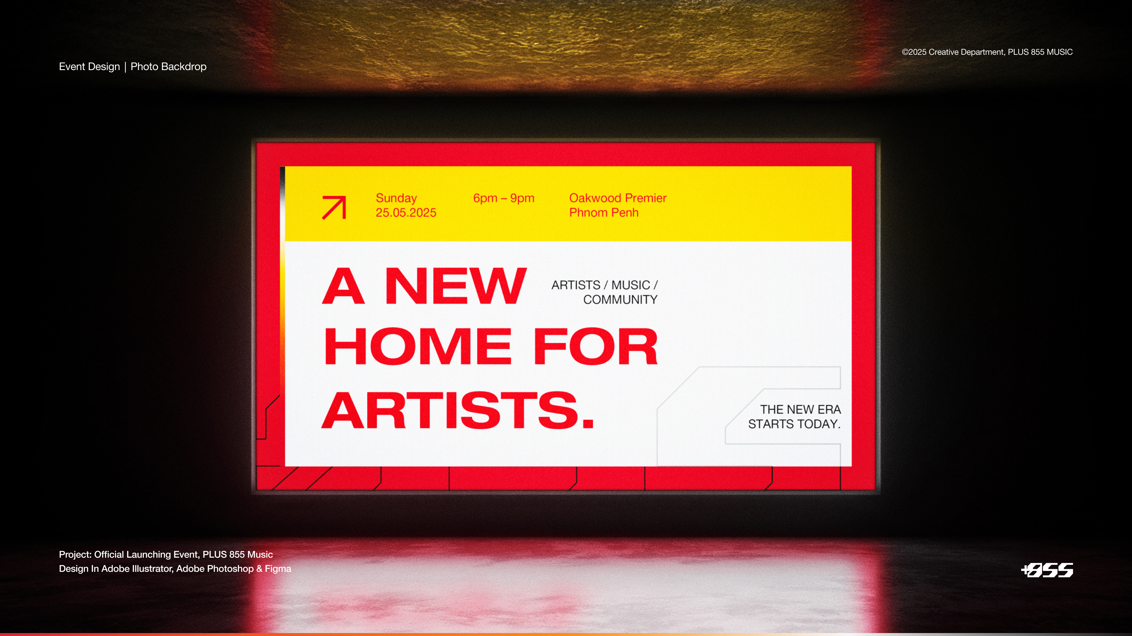 Plus 855 Music正式启动相关场地布置丨柬埔寨金边市-20